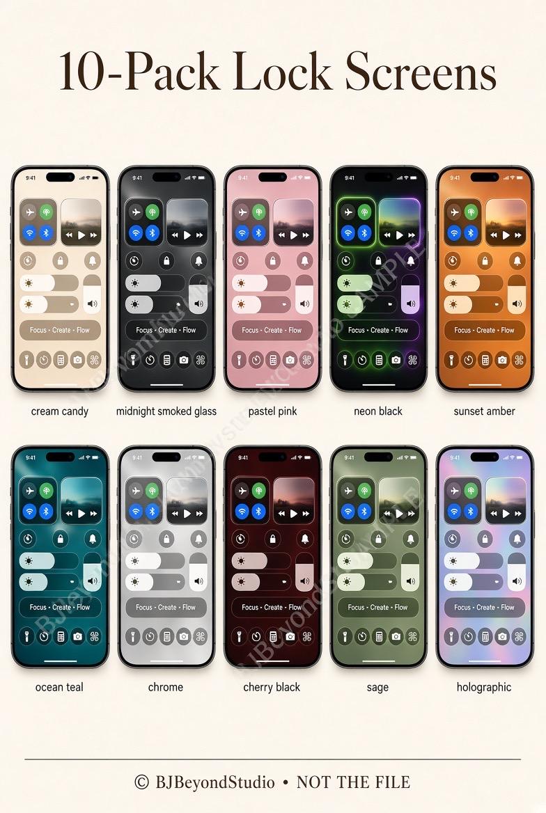 Liquid Glass iPhone wallpaper preview 2